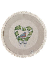 Кругла гобеленова серветка GARDEN ПРОВАНС, D25см 035432