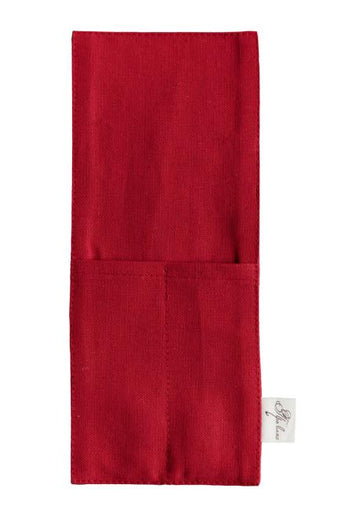 Чохол для столових приборів червоний ПРОВАНС, 24х10см 037928