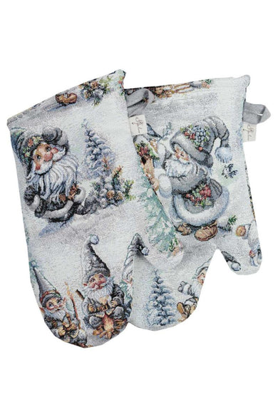 Новорічна гобеленова рукавичка Казкові гноми ПРОВАНС, 32х15см 038467