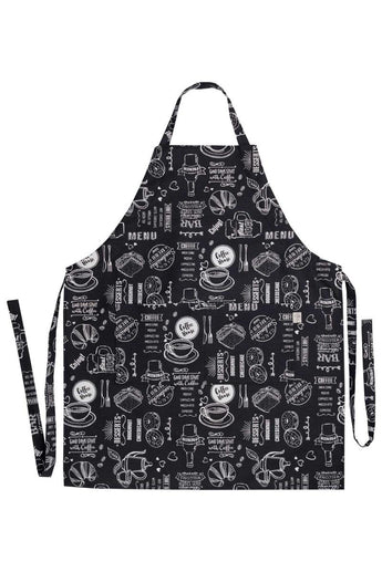 Кухонний фартух Breakfast black ПРОВАНС, універсальний 039627