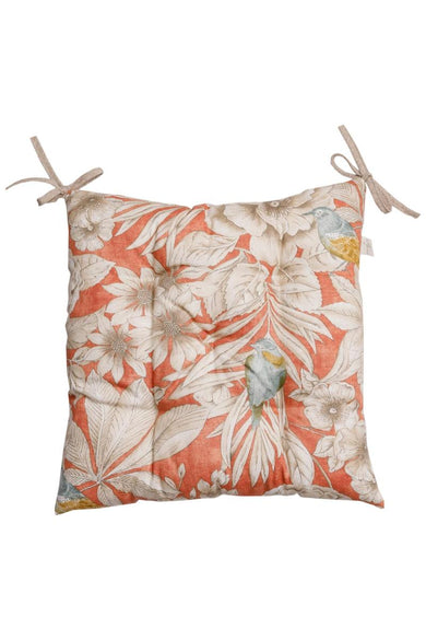 Подушка для стільця Пташка на теракот ПРОВАНС, 40х40см 034777