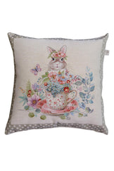 Декоративна гобеленова наволочка Чарівність заєць ПРОВАНС, 45х45см 044278