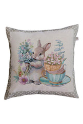 Декоративна гобеленова наволочка Чарівність зайченя ПРОВАНС, 45х45см 044280