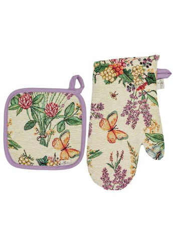 Гобеленова рукавичка Лавандове поле ПРОВАНС, 33х16см 034331