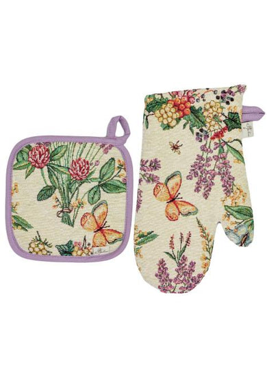 Гобеленова рукавичка Лавандове поле ПРОВАНС, 33х16см 034331