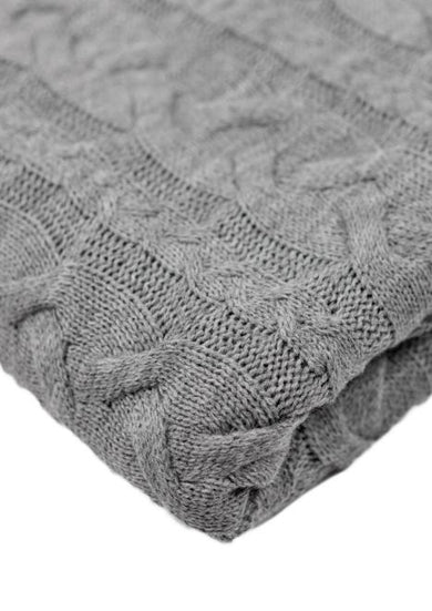 Плед Hit Kosa сірий ПРОВАНС, 130х170см 033721