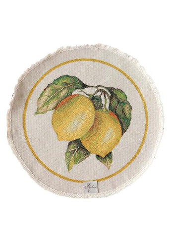 Кругла гобеленова серветка Сицилія ПРОВАНС, D25см 035440