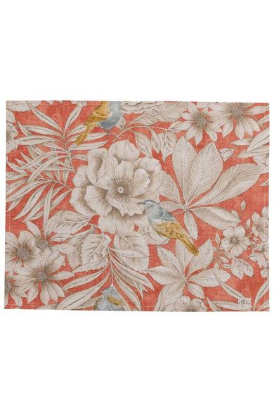 Серветка для сервірування Пташка на теракоті ПРОВАНС, 35х45см 034747