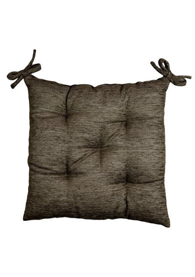 Подушка для стільця CHENILLA коричнева ПРОВАНС, 40х40см 034851