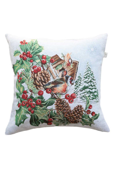 Новорічна декоративна подушка Squirrel Пташка ПРОВАНС, 45х45см 041929