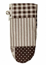 Рукавиця для кухні Печворк коричневий ПРОВАНС, універсальний 031510