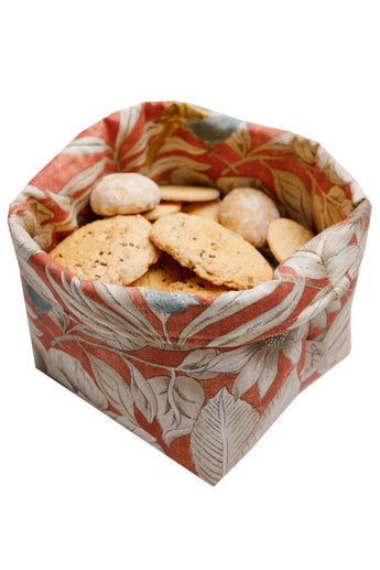 Універсальний кошик для зберігання Пташка на теракоті ПРОВАНС, 17х18х18см 034809