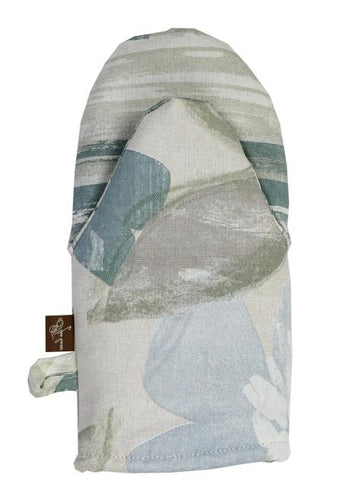 Набір рукавичка та прихватка Блакитні Квіти ПРОВАНС, 32х20см 034949