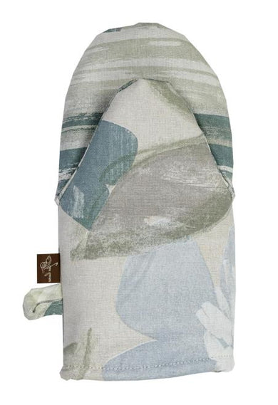 Набір рукавичка та прихватка Блакитні Квіти ПРОВАНС, 32х20см 034949