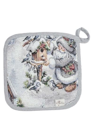 Гобеленова новорічна прихватка Казкові гноми ПРОВАНС, 20х20см 038469