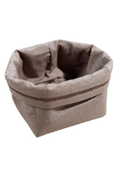 Кошик для дрібничок RINO коричневий ПРОВАНС, 14х16х15см 038546