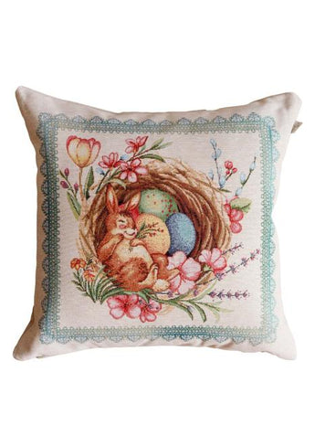 Великодня декоративна наволочка Злагода 
Зайчик ПРОВАНС, 45х45см 034252