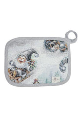 Гобеленова новорічна прихватка в асортименті Казкові гноми ПРОВАНС, 15х20см 038473