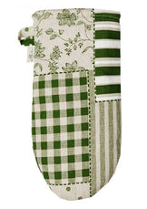 Рукавиця для кухні Печворк зелений ПРОВАНС, універсальний 031512