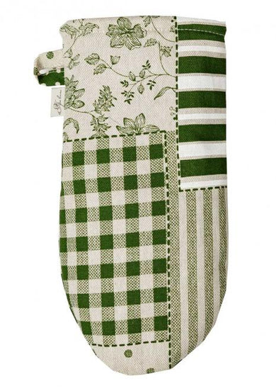 Рукавиця для кухні Печворк зелений ПРОВАНС, універсальний 031512