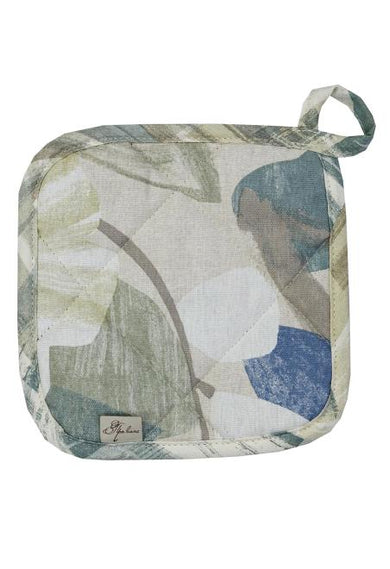 Набір рукавичка та прихватка Блакитні Квіти ПРОВАНС, 32х20см 034949