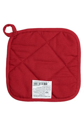 Гобеленова кухонна новорічна прихватка з велюром Снігова зима ПРОВАНС, 20х20см 037839