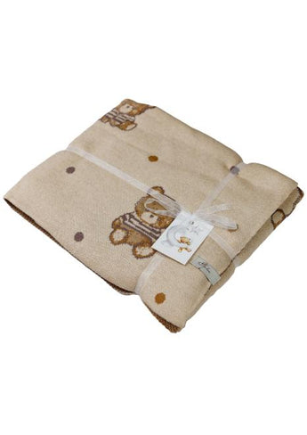 Плед дитячий в'язаний Тедді ПРОВАНС, 90х100см 033718