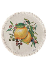 Кругла гобеленова серветка Наполі ПРОВАНС, D25см 035442