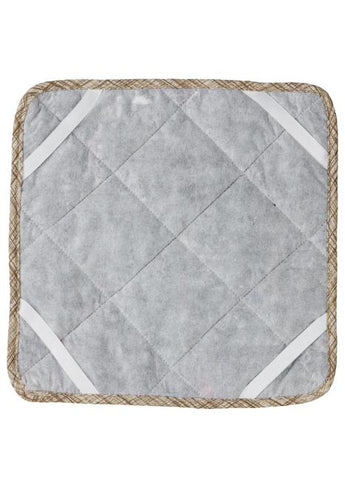 Чохол на табурет Тереза клітинка ПРОВАНС, 35х35см 034575