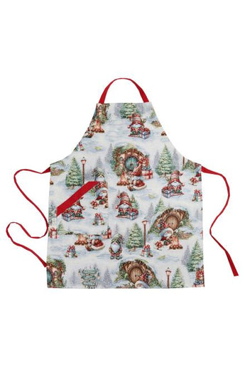 Новорічний гобеленовий фартух Різдвяне багаття ПРОВАНС, універсальний 038406