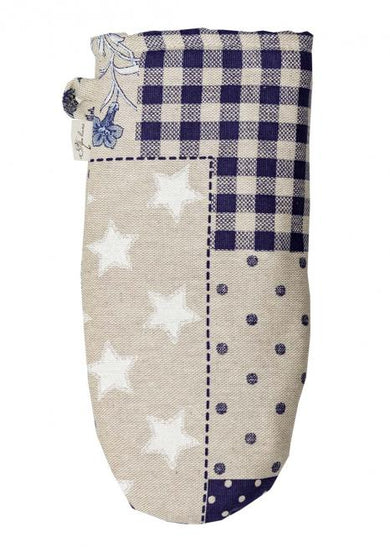 Рукавиця для кухні Печворк синій ПРОВАНС, універсальний 031504