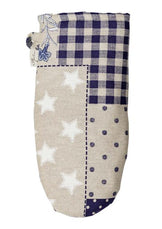 Набір рукавичка та прихватка Печворк синій ПРОВАНС, 32х20см 034968