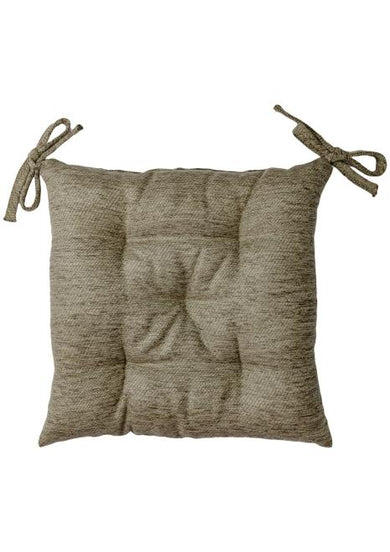 Подушка для стільця CHENILLA сіра ПРОВАНС, 40х40см 034855