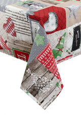 Скатертина Merry Christmas ПРОВАНС, 132х220см 031469
