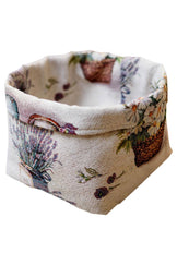 Гобеленовий кошик для хліба Provence ПРОВАНС, 16х14х15см 039308