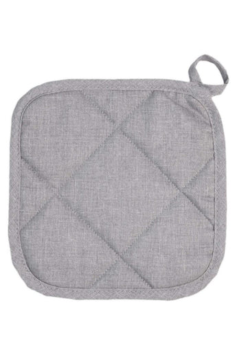 Кухонна прихватка Листя сіра ПРОВАНС, 20х20см 039518