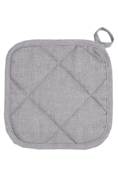 Кухонна прихватка Листя сіра ПРОВАНС, 20х20см 039518