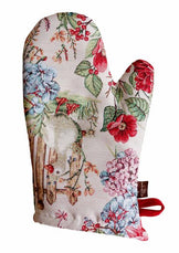 Гобеленова рукавиця для кухні Гуси ПРОВАНС, 32х15см 034325
