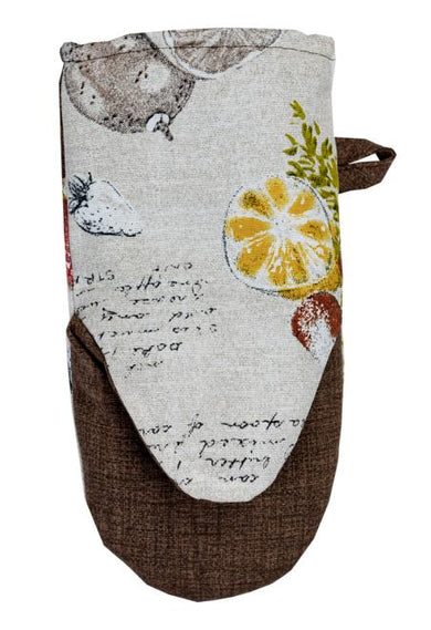 Набір фартух,рукавичка та прихватка Fruits ПРОВАНС, 32х26см 034880