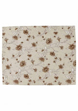 Серветка Квіти коричневі ПРОВАНС, 35х45см 031520