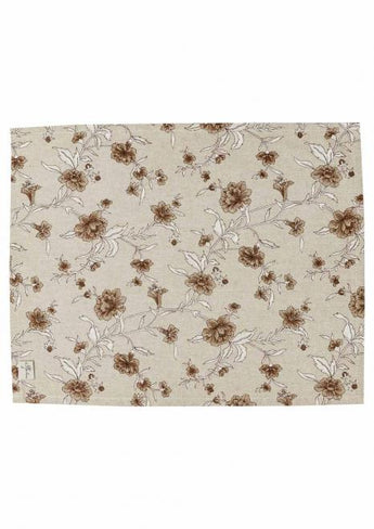 Серветка Квіти коричневі ПРОВАНС, 35х45см 031520