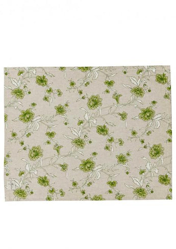 Серветка Квіти зелені ПРОВАНС, 35х45см 031522
