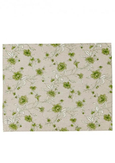 Серветка Квіти зелені ПРОВАНС, 35х45см 031522