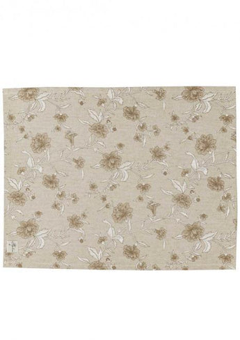 Серветка Квіти беж ПРОВАНС, 35х45см 031516