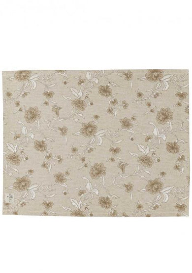 Серветка Квіти беж ПРОВАНС, 35х45см 031516