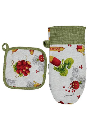 Набір фартух,рукавичка та прихватка Radish ПРОВАНС, 32х26см 034881