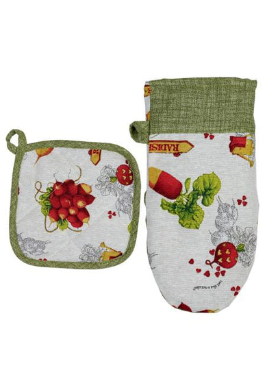 Набір фартух,рукавичка та прихватка Radish ПРОВАНС, 32х26см 034881
