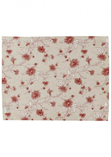 Серветка Квіти бордо ПРОВАНС, 35х45см 031518