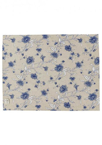 Серветка Квіти сині ПРОВАНС, 35х45см 031514