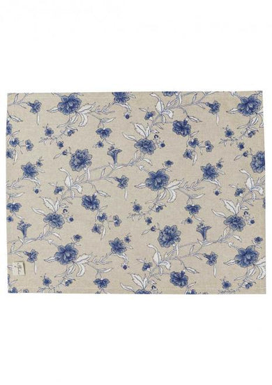 Серветка Квіти сині ПРОВАНС, 35х45см 031514